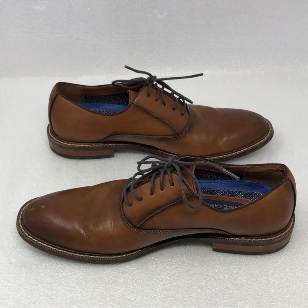 Vince Camuto Shoes Lawsen Brown Leather Oxford Men’s Size 8.5M